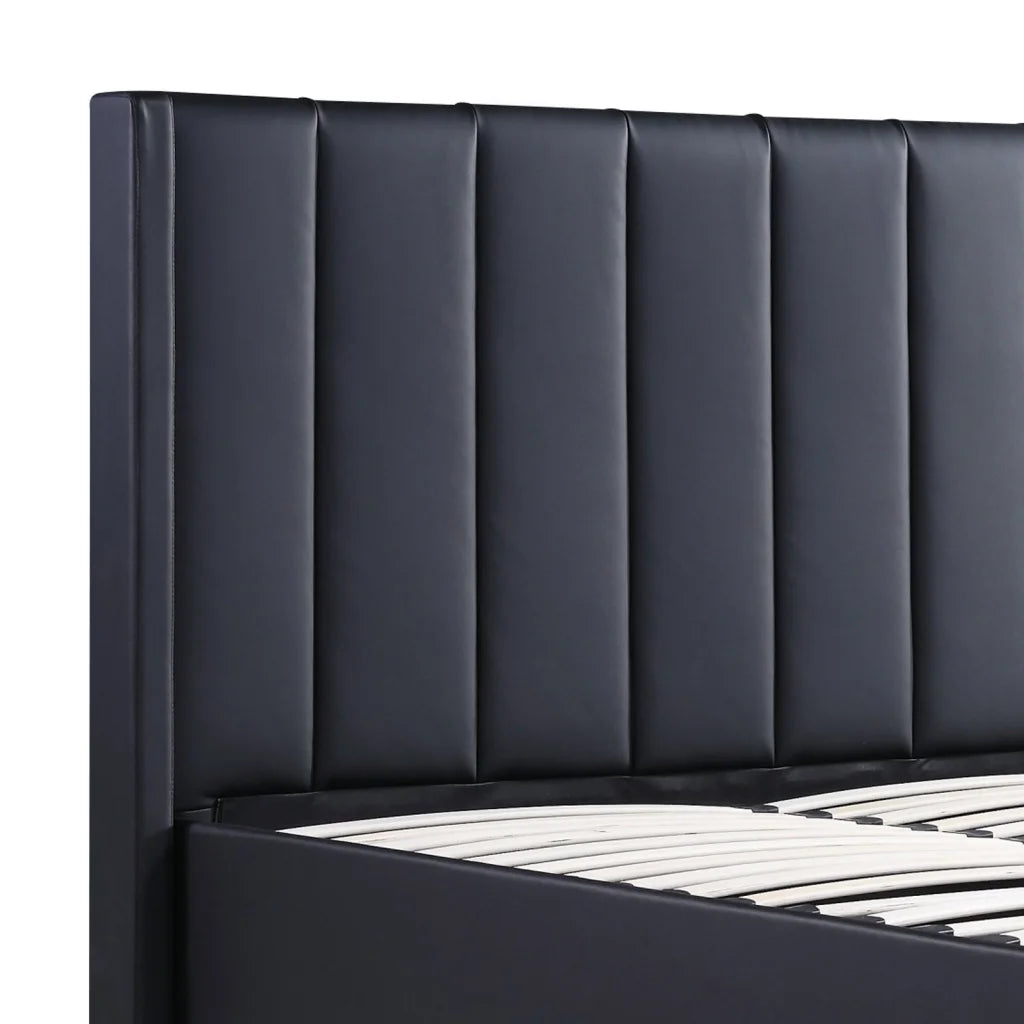 Prado 4pc Fabric Gas Lift Queen Bedroom Suite - Furniture >