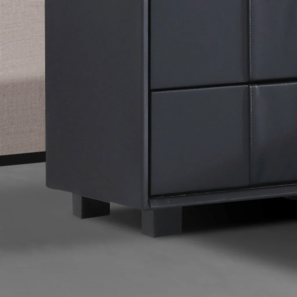 Prado 4pc Fabric Gas Lift Queen Bedroom Suite - Furniture >