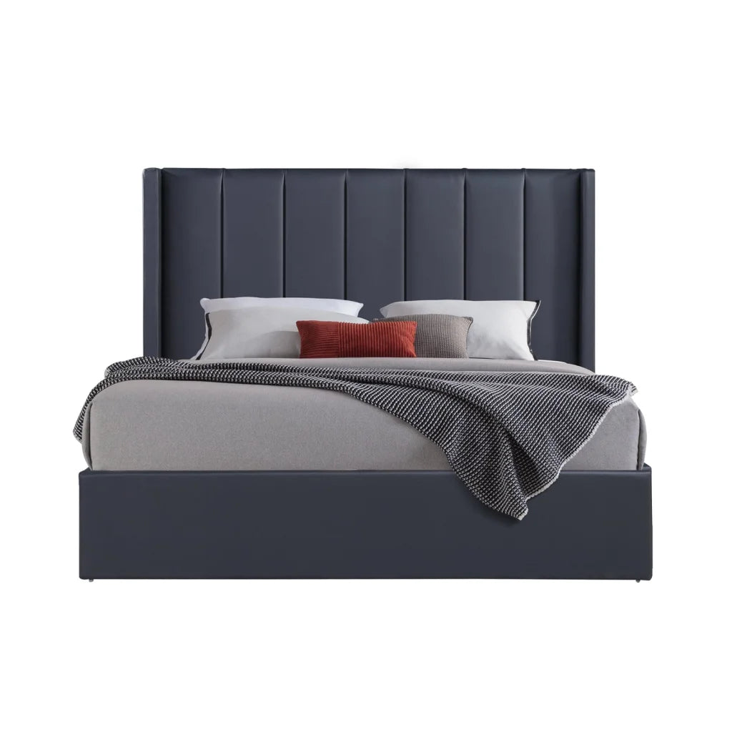 Prado 4pc Fabric Gas Lift Queen Bedroom Suite - Furniture >