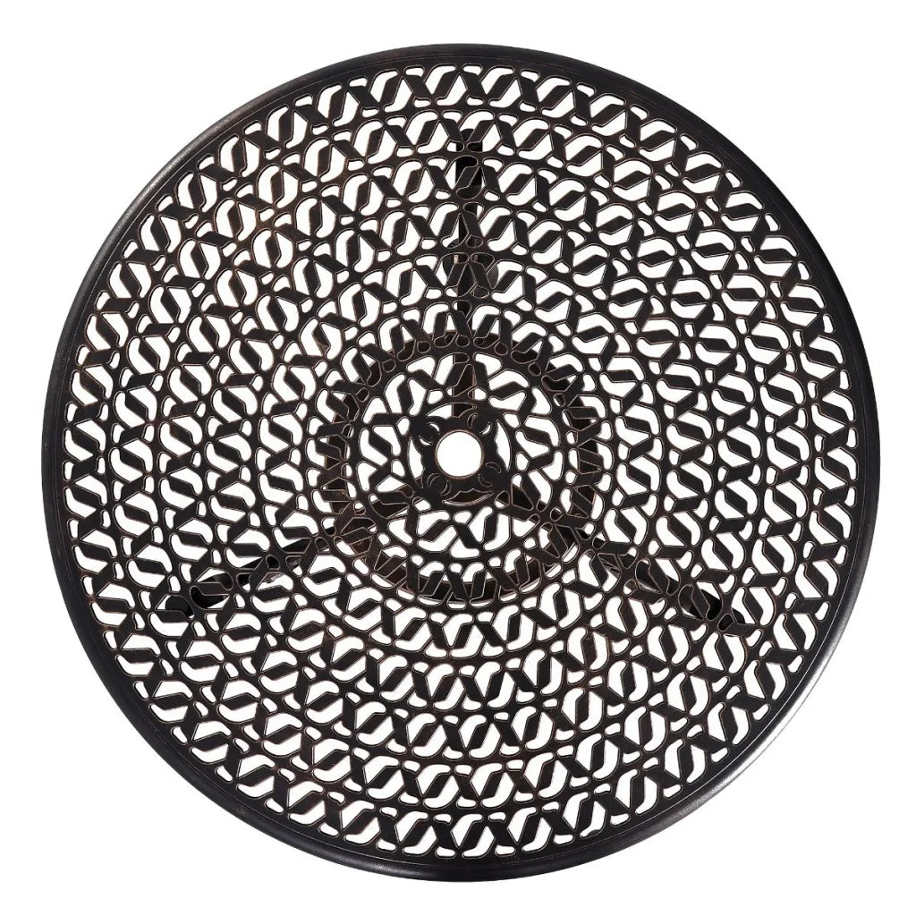 Prato Cast Aluminium Dining Table