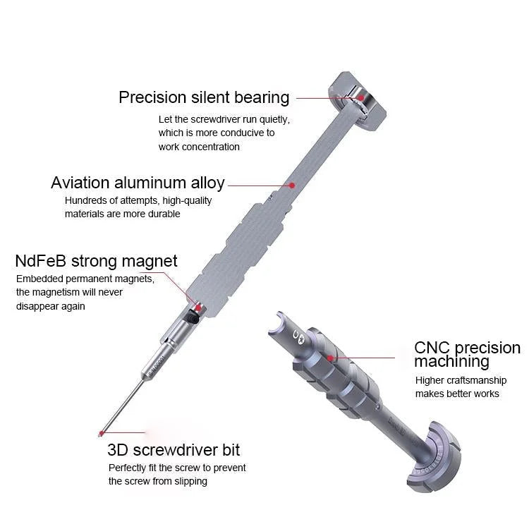 Precision 3D Texture Phillips Screwdriver - Qianli Ithor S2-1915198430632873993