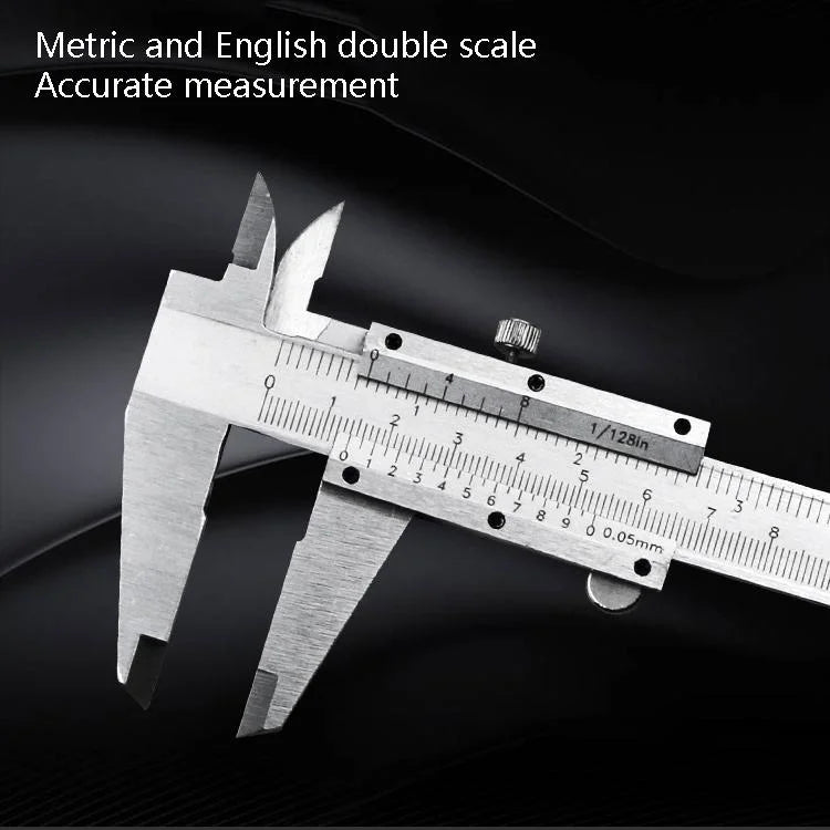 Precision Carbon Steel Vernier Caliper - 0-150mm - 4-in-1