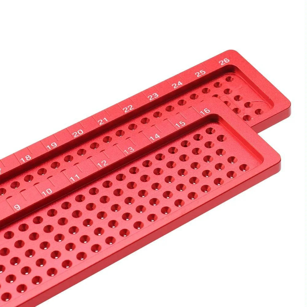 Precision T-shaped Woodworking Marking Ruler - Ideal
