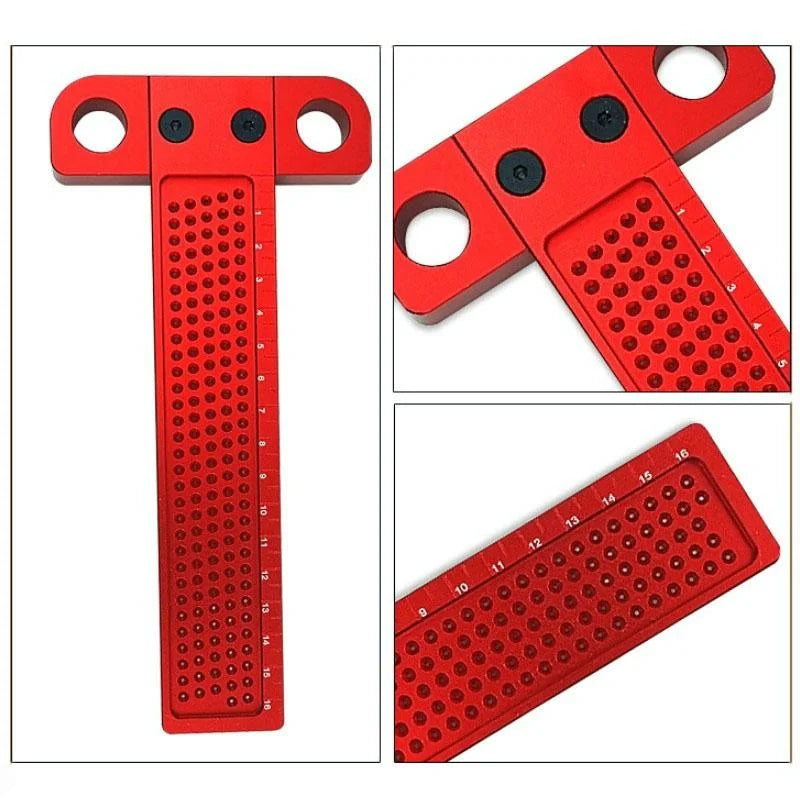 Precision T-shaped Woodworking Marking Ruler - Ideal