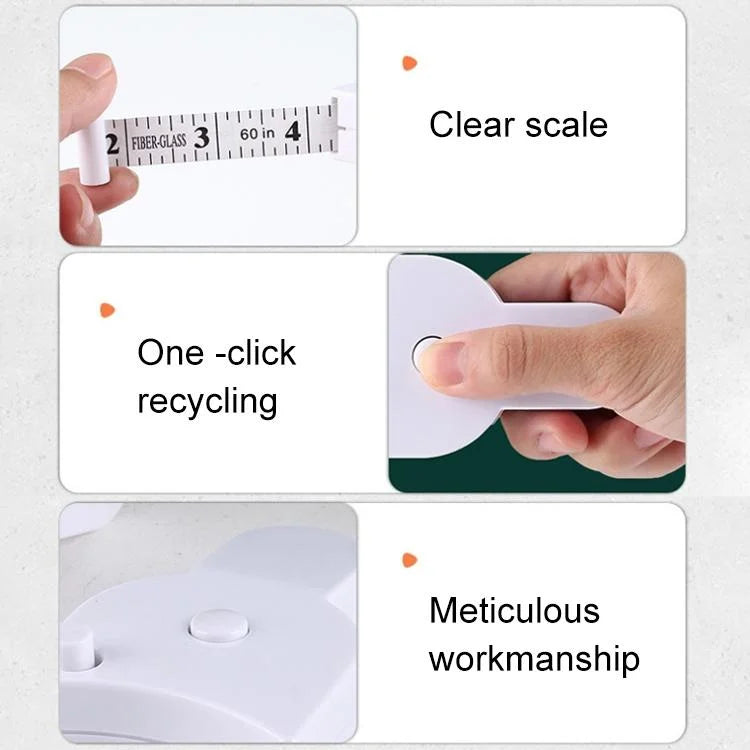 Precision Waist Measurement Ruler - Automatic Random Colour