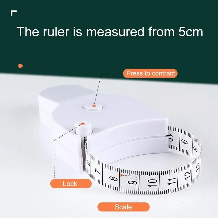 Precision Waist Measurement Ruler - Automatic Random Colour