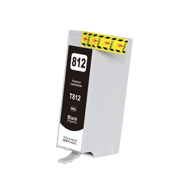 Premium Black Inkjet Cartridge Compatible - EPSON 812XXL