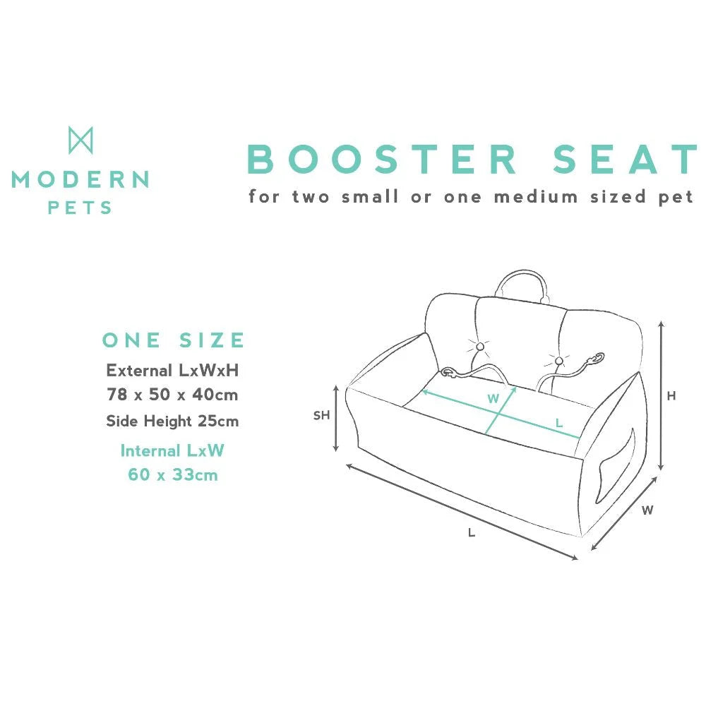 Premium Dog Booster Seat for Medium Pets - Pet Care