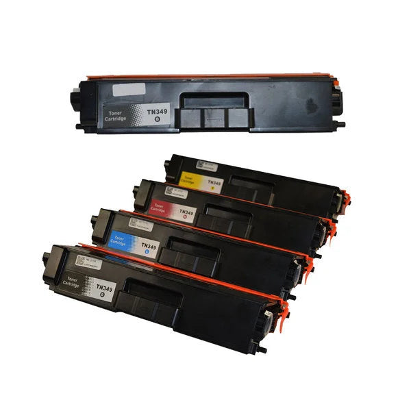 Premium Generic Toner Set TN-349 Series PLUS Extra Black