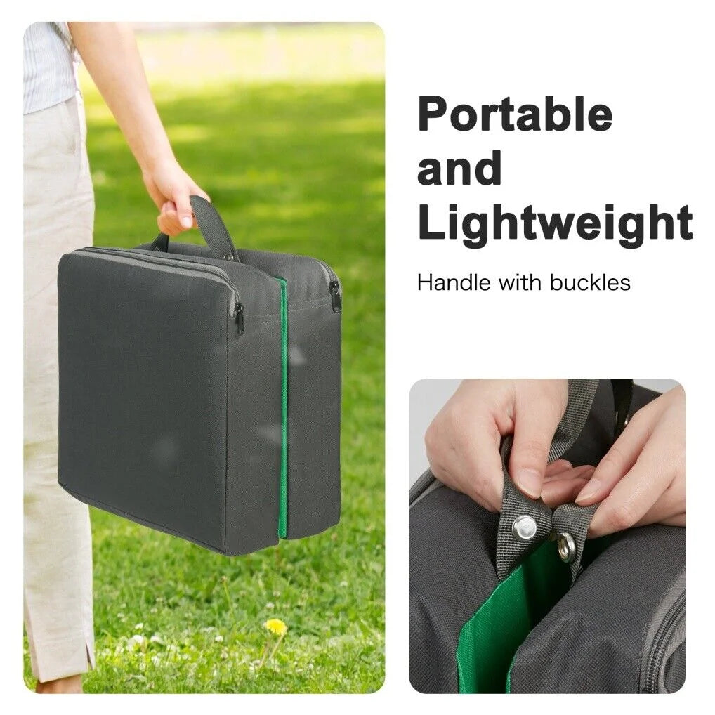 Premium Kneeling Pad Green/Grey Large Comfort Knee Mat