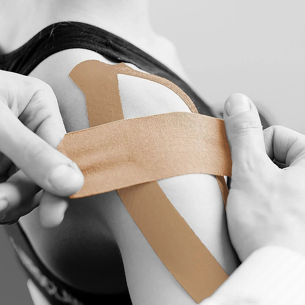 Premium Rigid Sports Strapping Tape - 16 Rolls x 38mm x