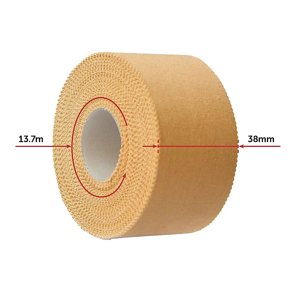 Premium Rigid Sports Strapping Tape - 16 Rolls x 38mm x