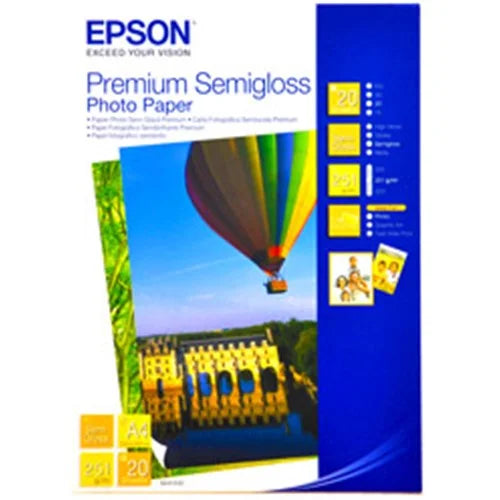 Premium Semi-Gloss Paper A4 (20 Sheets) - EPSON