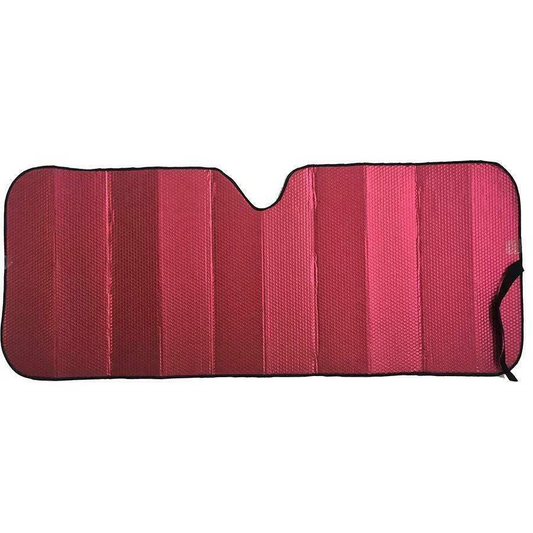 Premium Sun Shade 147cm x 68.5cm - Matt Red - Home & Garden