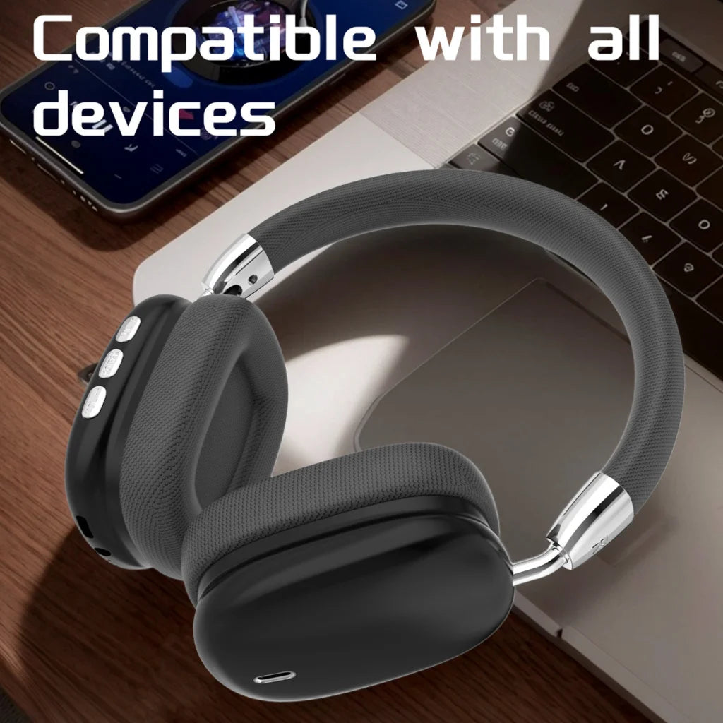 Premium Wireless Bluetooth Headphones with Stereo Hi-Fi