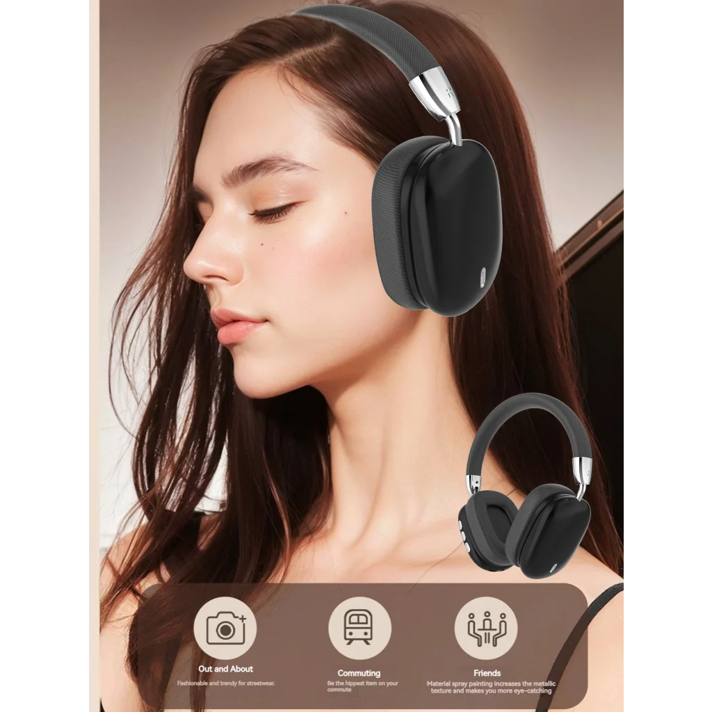 Premium Wireless Bluetooth Headphones with Stereo Hi-Fi