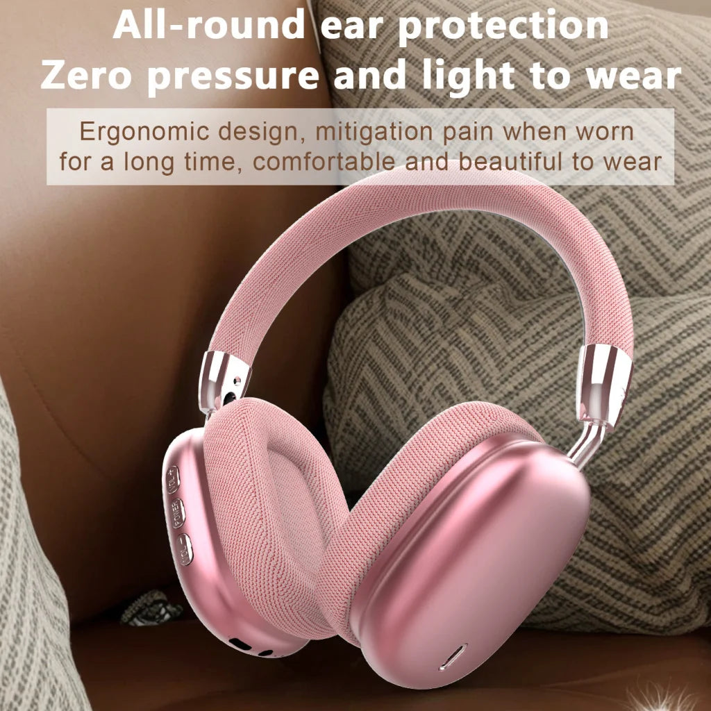 Premium Wireless Bluetooth Headphones with Stereo Hi-Fi