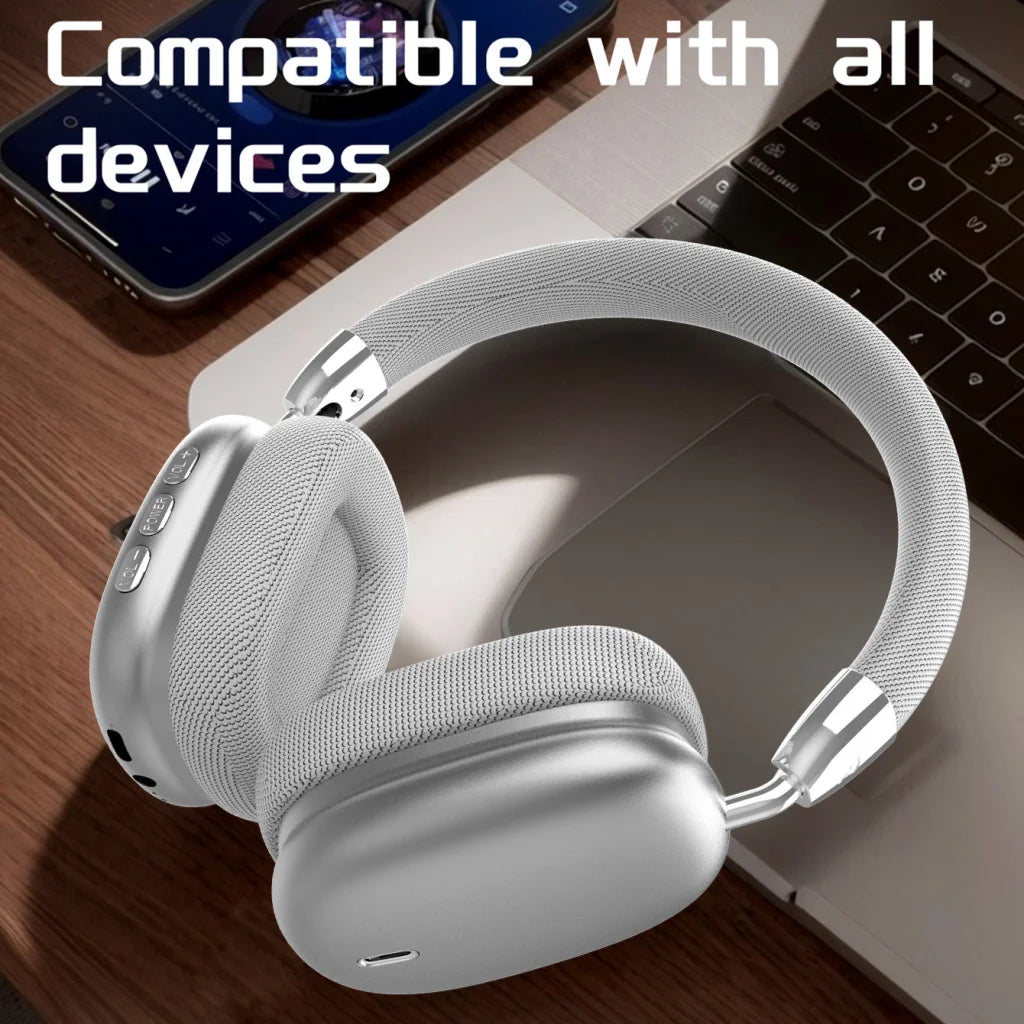 Premium Wireless Bluetooth Headphones with Stereo Hi-Fi