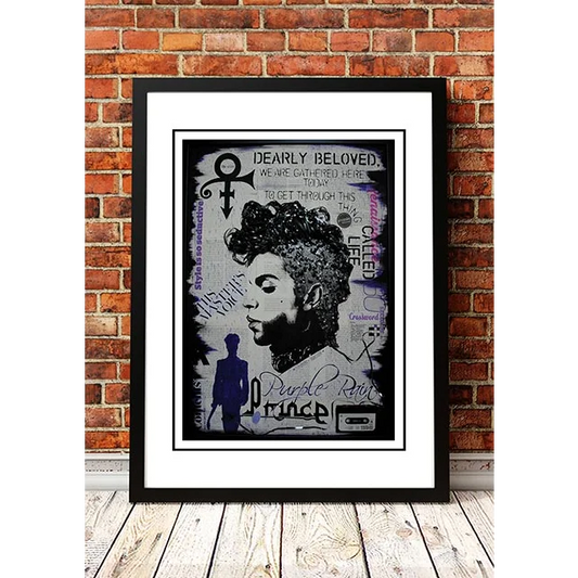 Prince ’Pop Art’ Poster - Framed A2 - Home & Garden > Wall