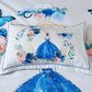 Princess Kids Quilt Cover Set - King Single Size - Home &