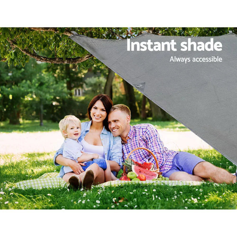 6m privacy screen roll with roll-out privacy fabric and side cassette