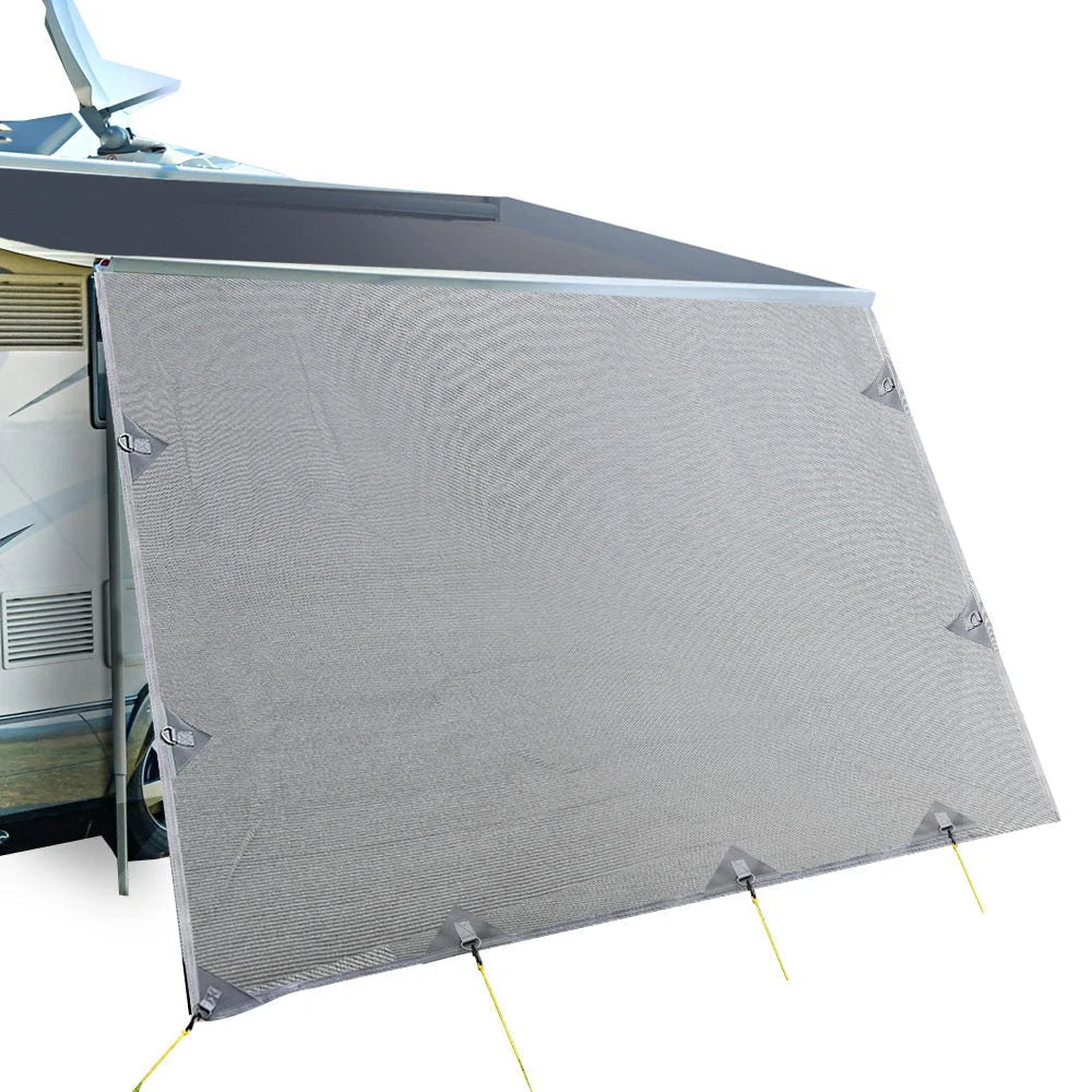 5 2m privacy screen roll with out awning end wall