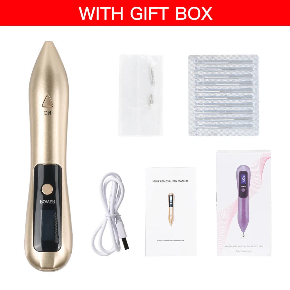 Professional 9-Level Skin Tag & Mole Remover Pen - USB