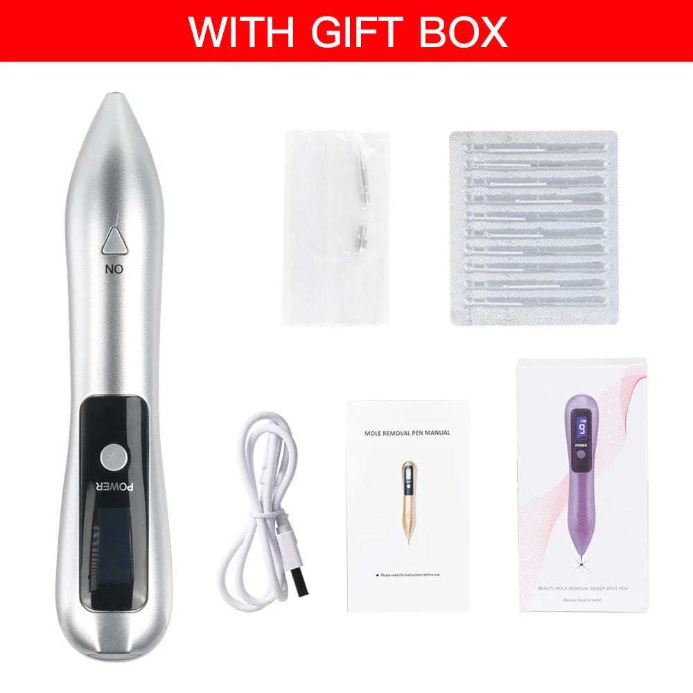 Professional 9-Level Skin Tag & Mole Remover Pen - USB