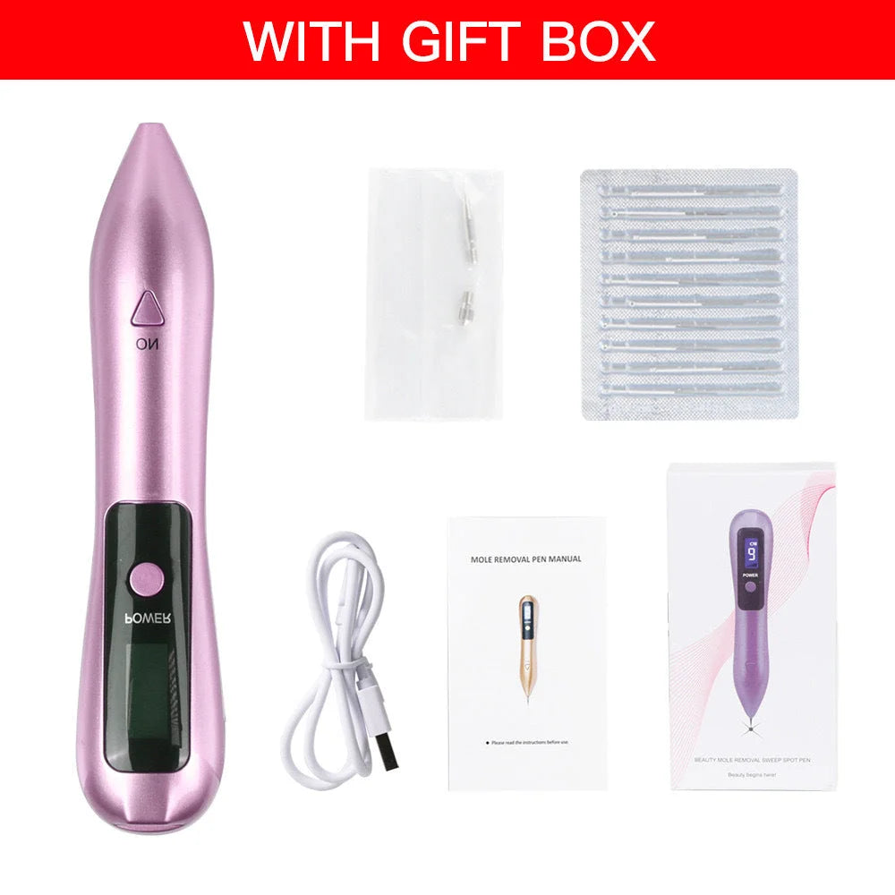 Professional 9-Level Skin Tag & Mole Remover Pen - USB