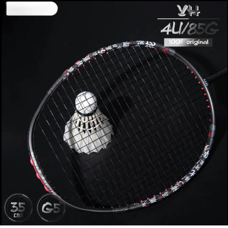 Professional Badminton Racket - Max 35 lbs - Sports &