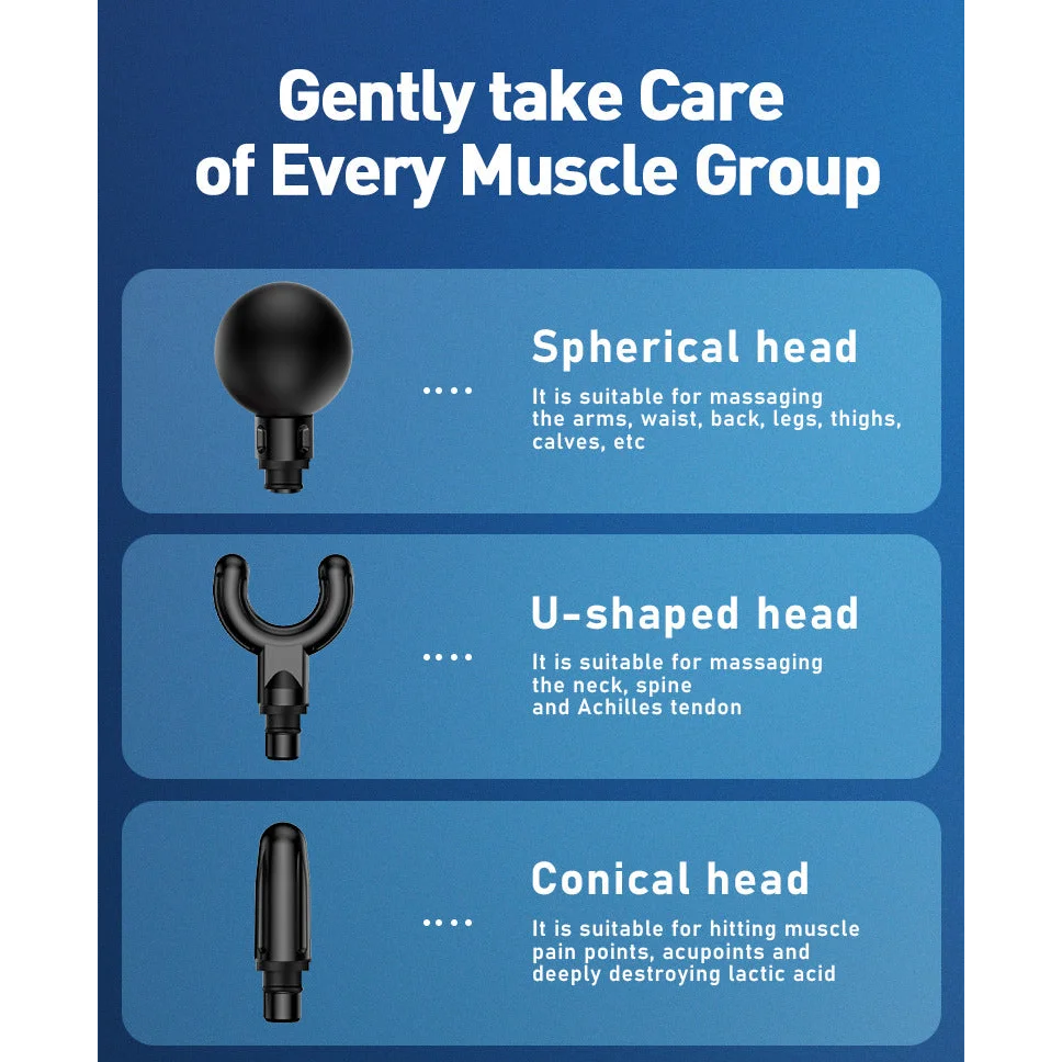 Professional Deep Tissue Percussion Massage Gun - 30 Speeds
