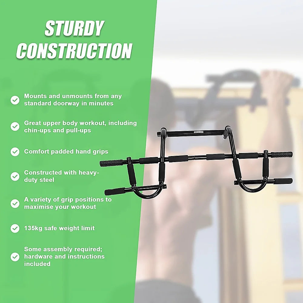 Professional Doorway Chin Pull-Up Gym Exercise Bar