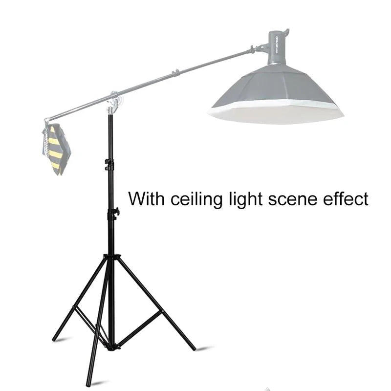 Professional Photography Lighting Stand With Spring Buffer