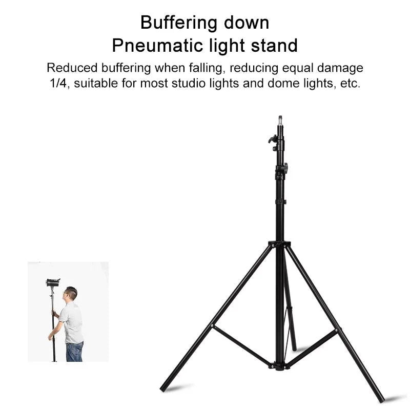 Professional Photography Lighting Stand With Spring Buffer