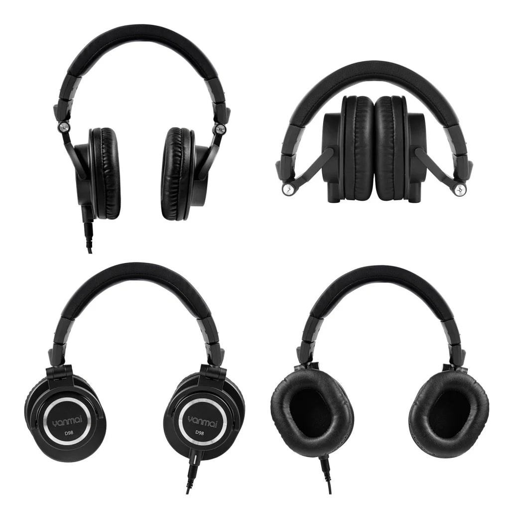 Professional Recording Headphones Yanmai D98 - Silver Grey