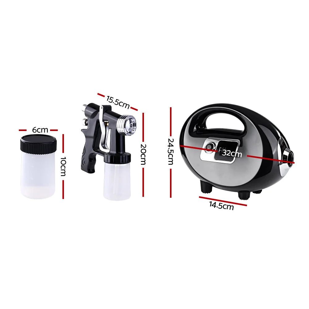Professional Spray Tan Machine Sunless Tanning Gun Kit HVLP