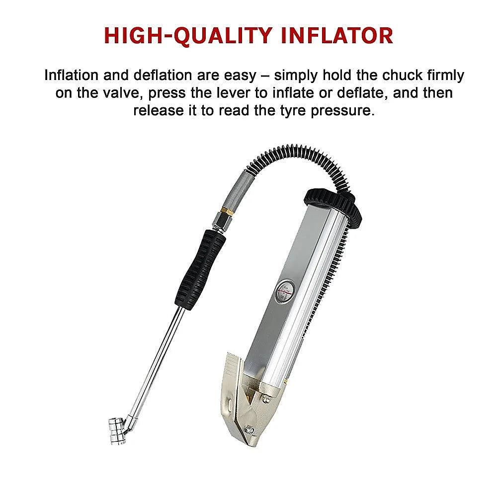 Professional Tyre Inflator with Gauge Air Line Pressure