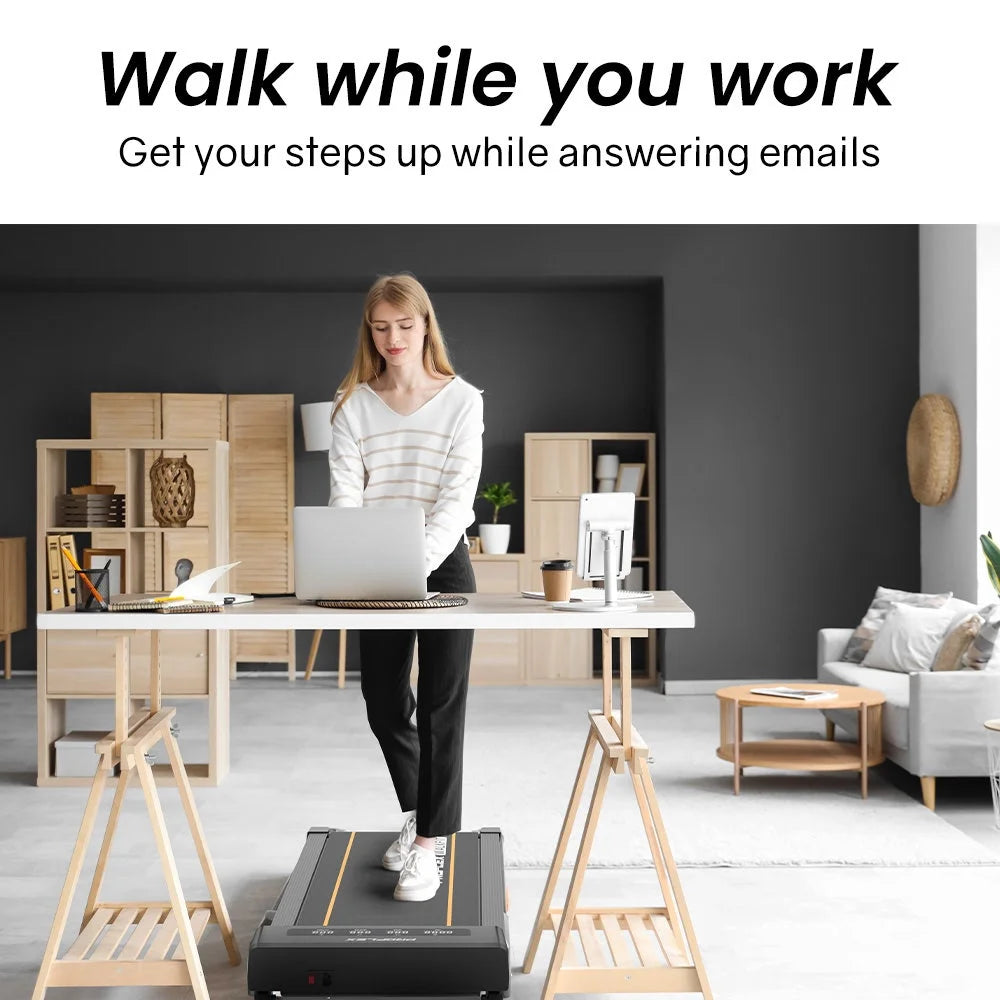 PROFLEX Electric Walking Pad Under Desk Treadmill Compact