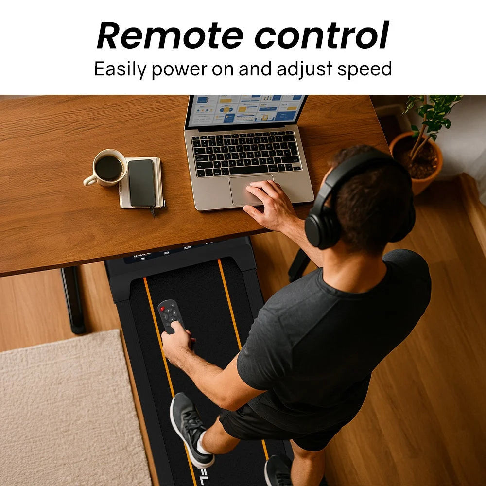 PROFLEX Electric Walking Pad Under Desk Treadmill Compact