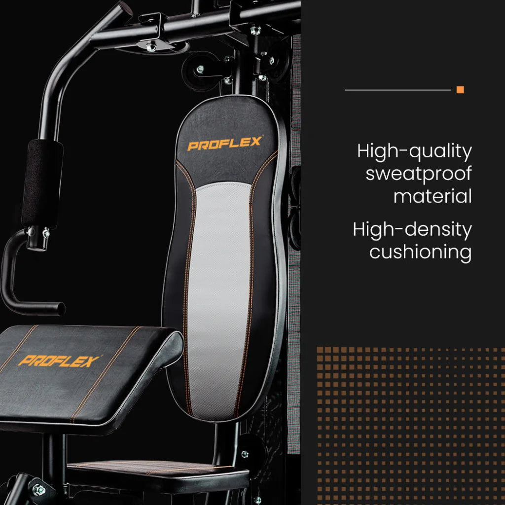PROFLEX Multi-Station Home Gym Set with 98lbs Weight