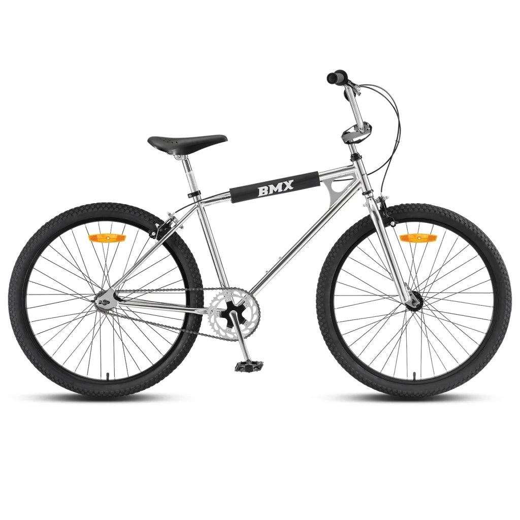 Progear Bikes Classic BMX Bike 26’’ Chrome - Sports &