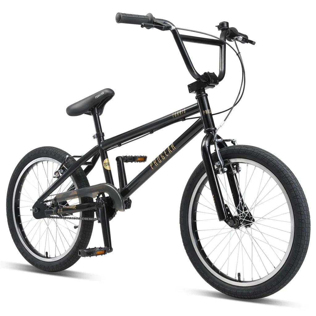 Progear Bikes Torrid BMX Bike 20’’ Matt Black - Sports &