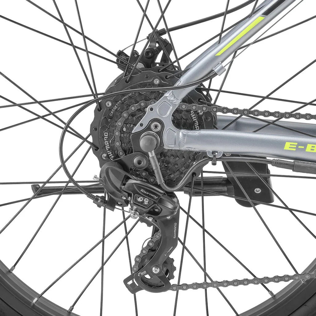 Progear E-Blast Fat Tyre E-Bike 26*18’’ Slate - Sports &