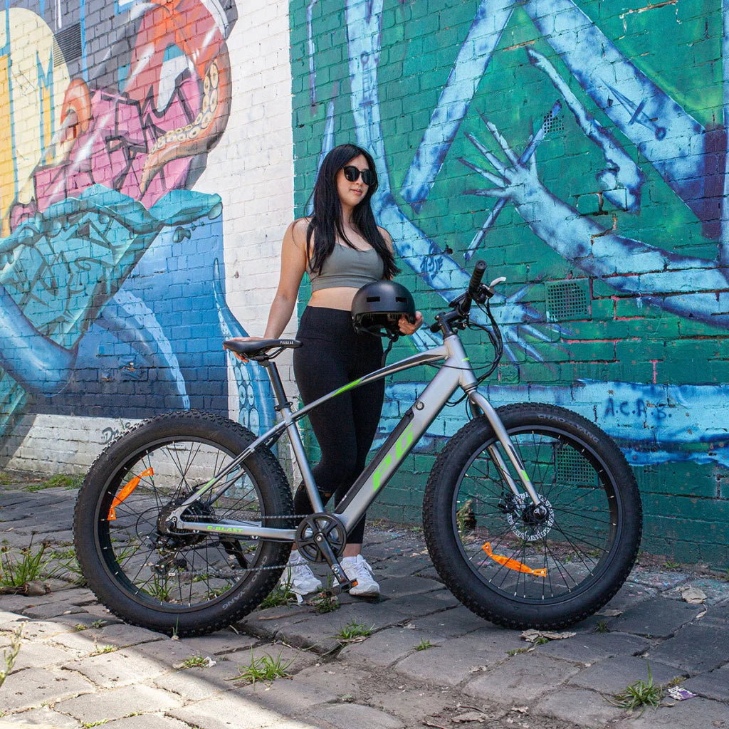 Progear E-Blast Fat Tyre E-Bike 26*18’’ Slate - Sports &