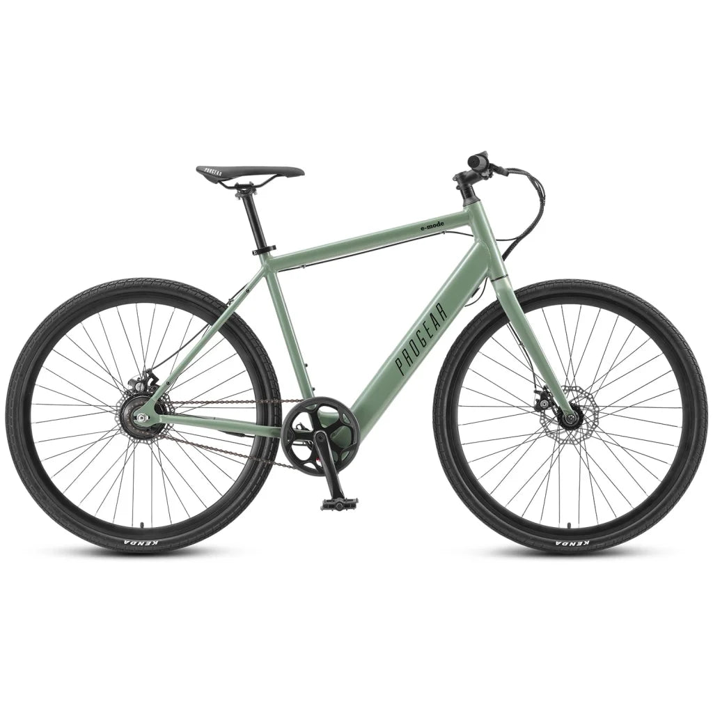 Progear E-Mode Urban E-Bike 700c*56cm Olive - Sports &