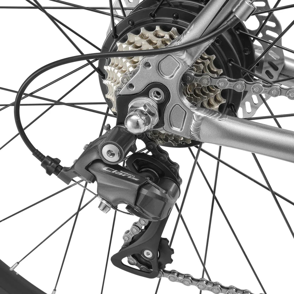 Progear E-Rush E-Road Bike 700*53cm Grey - Sports & Fitness
