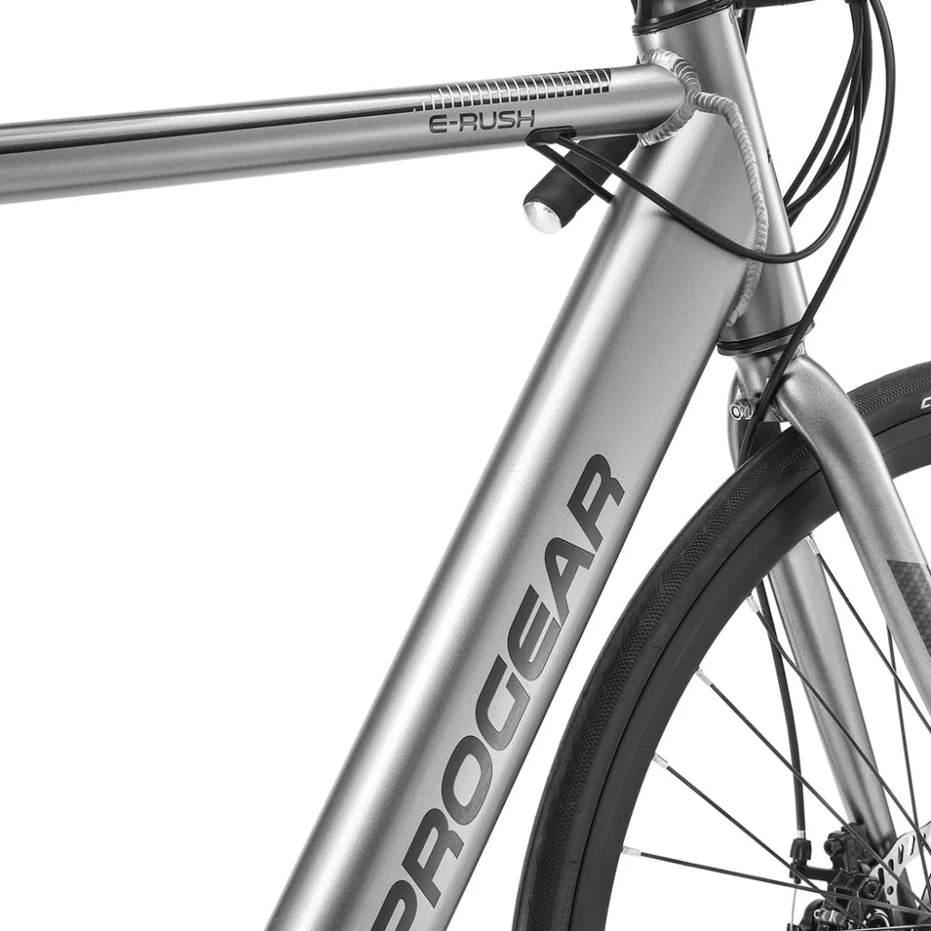 Progear E-Rush E-Road Bike 700*56cm Grey - Sports & Fitness