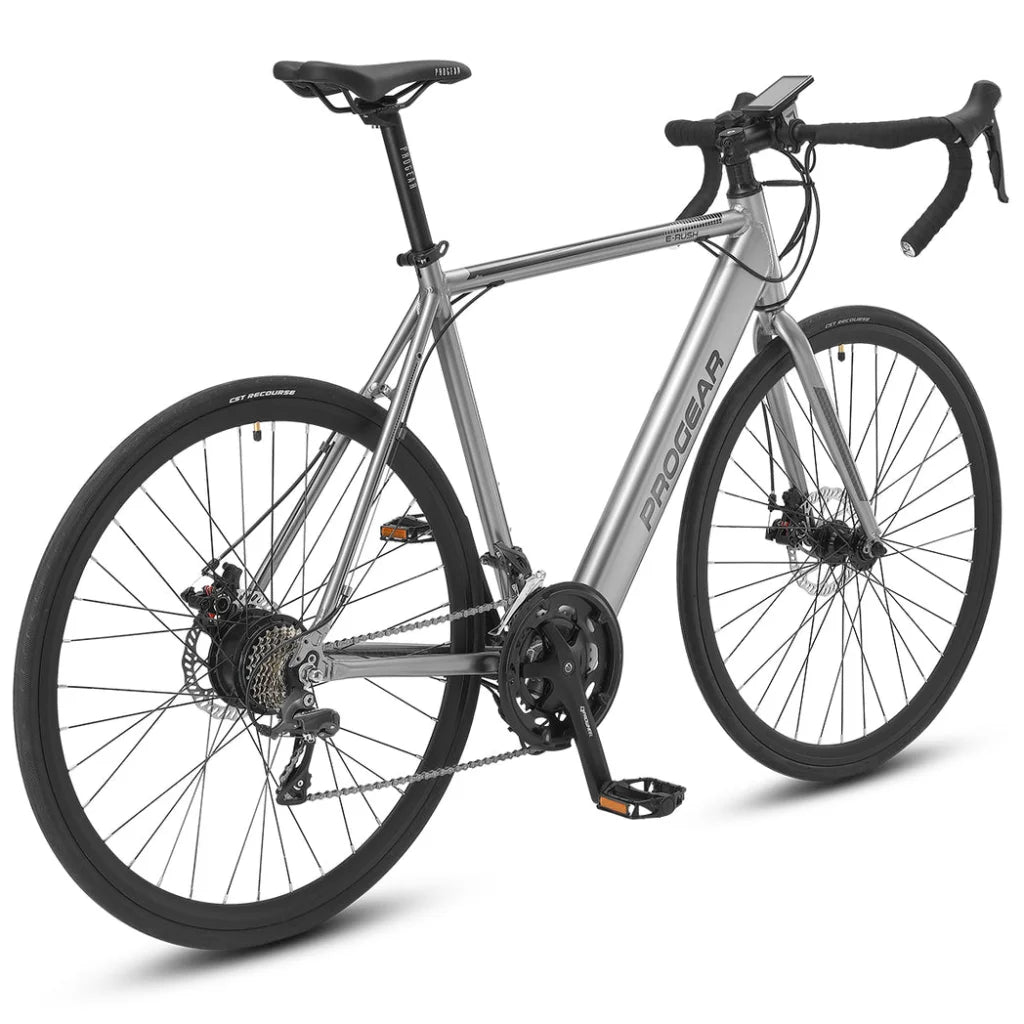 Progear E-Rush E-Road Bike 700*56cm Grey - Sports & Fitness
