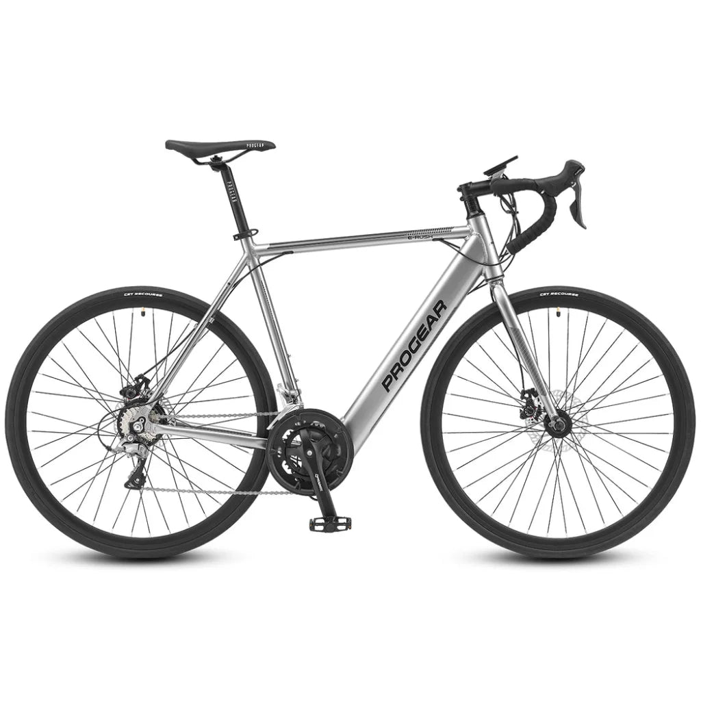 Progear E-Rush E-Road Bike 700*56cm Grey - Sports & Fitness
