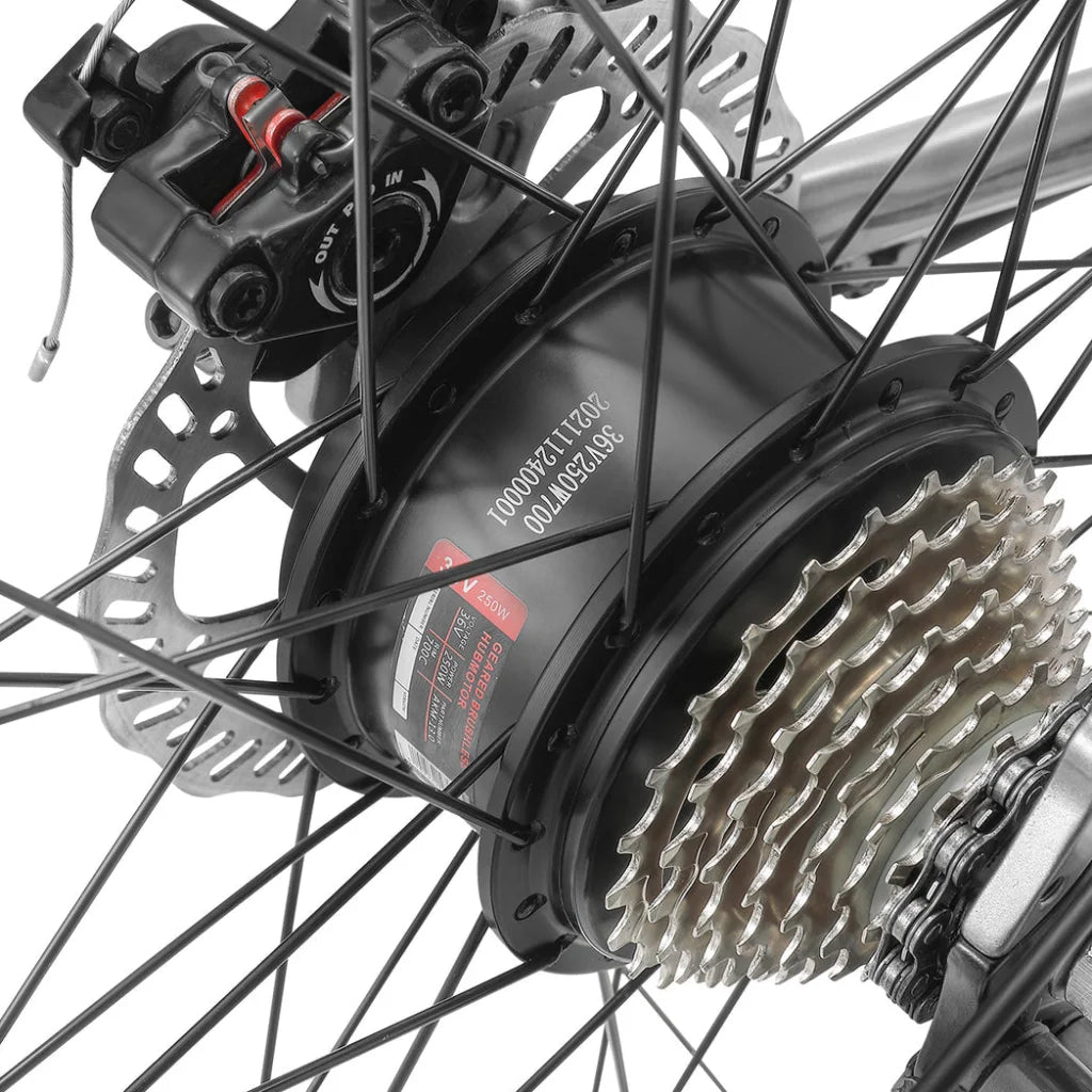 Progear E-Rush E-Road Bike 700*56cm Grey - Sports & Fitness